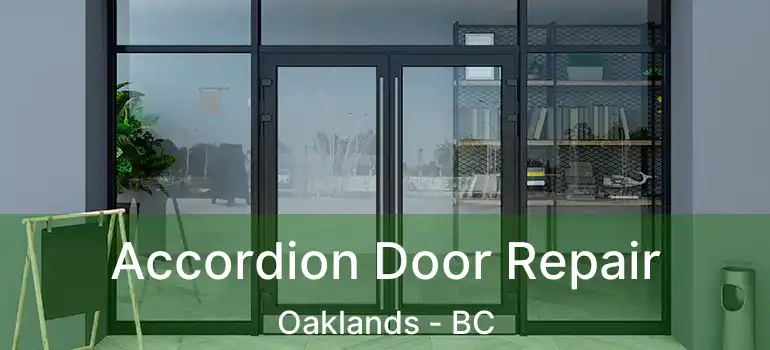  Accordion Door Repair Oaklands - BC