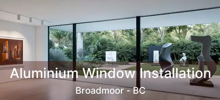  Aluminium Window Installation Broadmoor - BC