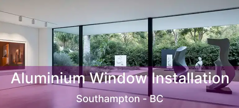  Aluminium Window Installation Southampton - BC