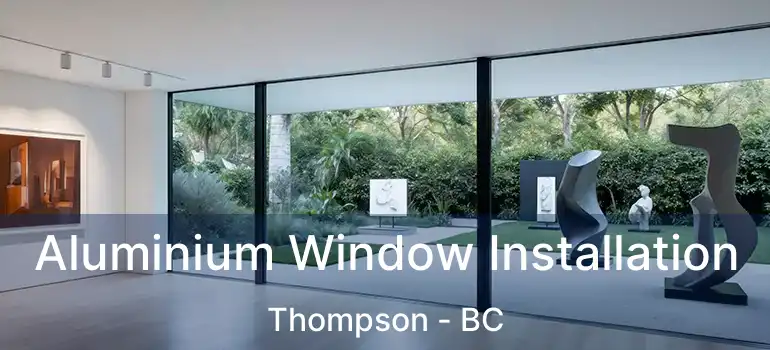  Aluminium Window Installation Thompson - BC