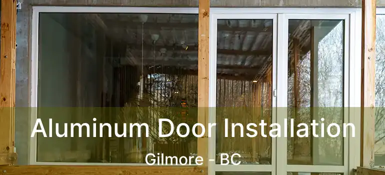  Aluminum Door Installation Gilmore - BC