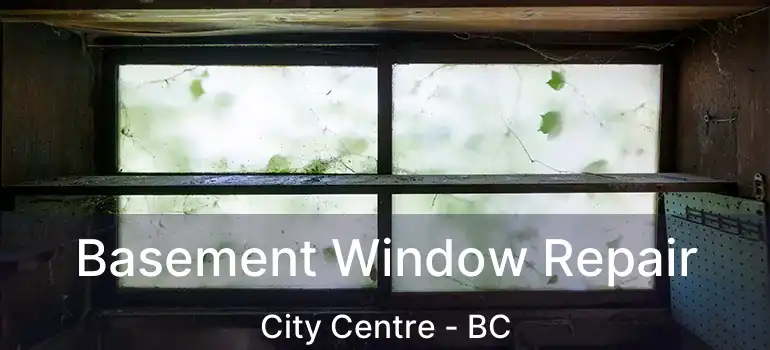  Basement Window Repair City Centre - BC