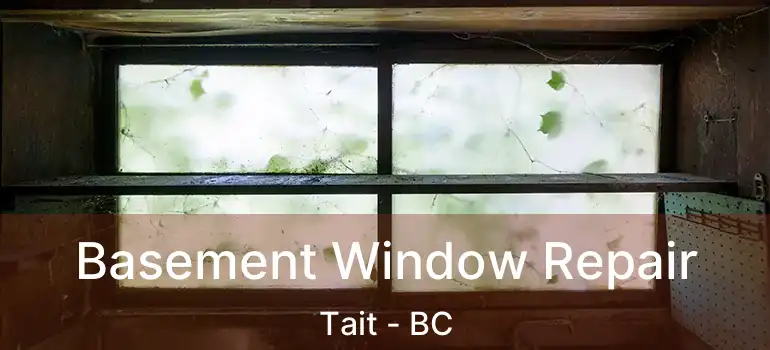  Basement Window Repair Tait - BC