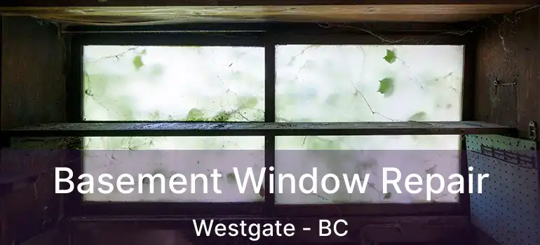  Basement Window Repair Westgate - BC
