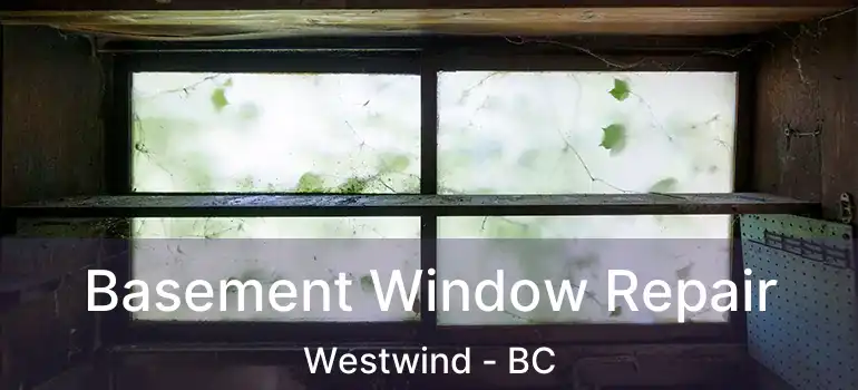  Basement Window Repair Westwind - BC
