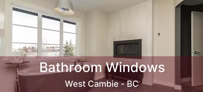  Bathroom Windows West Cambie - BC