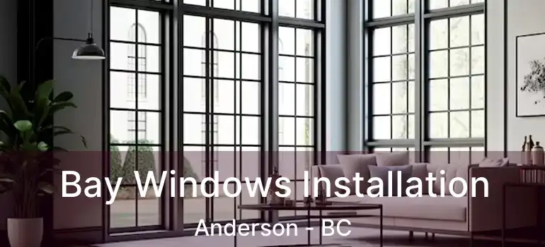  Bay Windows Installation Anderson - BC