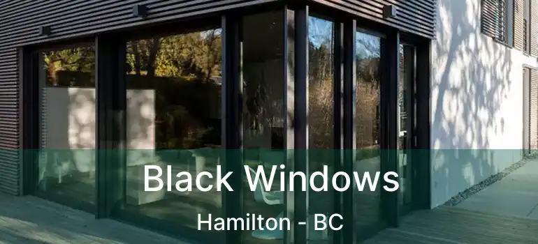 Black Windows Hamilton - BC