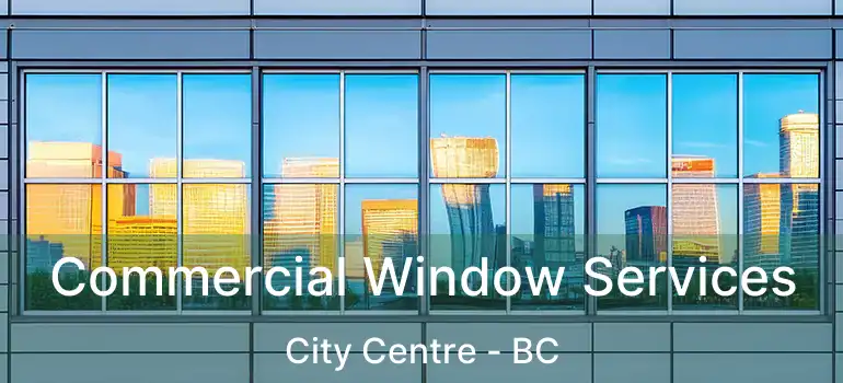  Commercial Window Services City Centre - BC