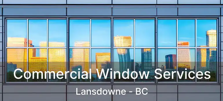  Commercial Window Services Lansdowne - BC