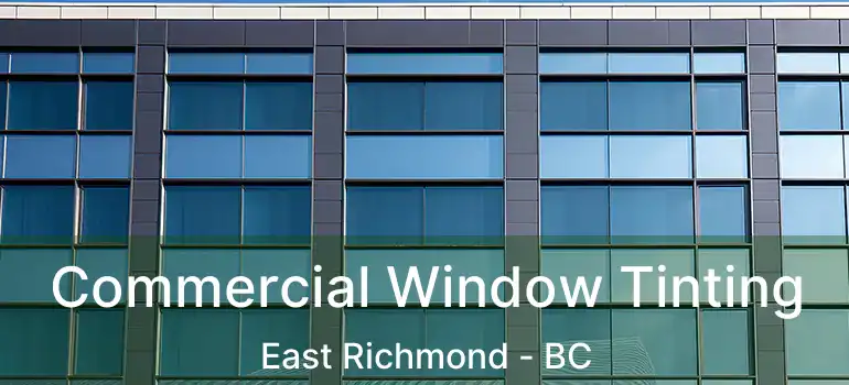 Commercial Window Tinting East Richmond - BC