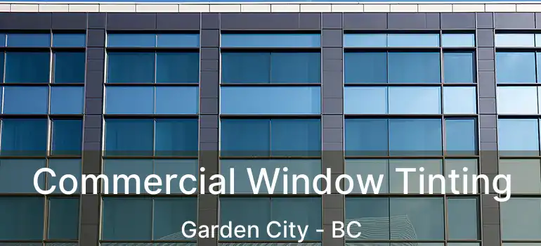  Commercial Window Tinting Garden City - BC