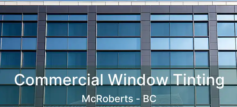  Commercial Window Tinting McRoberts - BC
