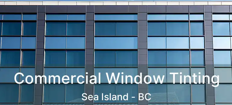  Commercial Window Tinting Sea Island - BC