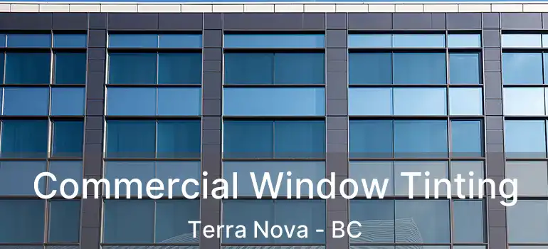  Commercial Window Tinting Terra Nova - BC