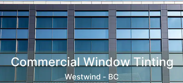 Commercial Window Tinting Westwind - BC