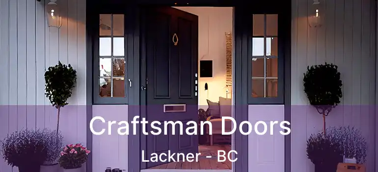  Craftsman Doors Lackner - BC
