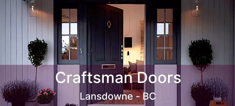  Craftsman Doors Lansdowne - BC
