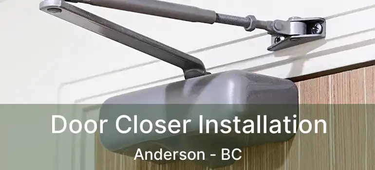  Door Closer Installation Anderson - BC