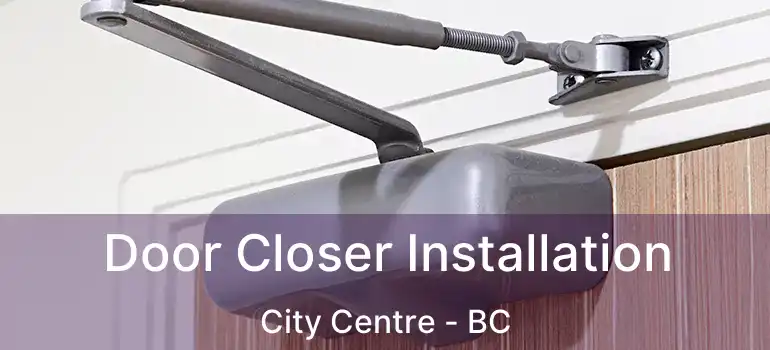  Door Closer Installation City Centre - BC