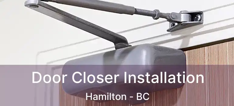  Door Closer Installation Hamilton - BC