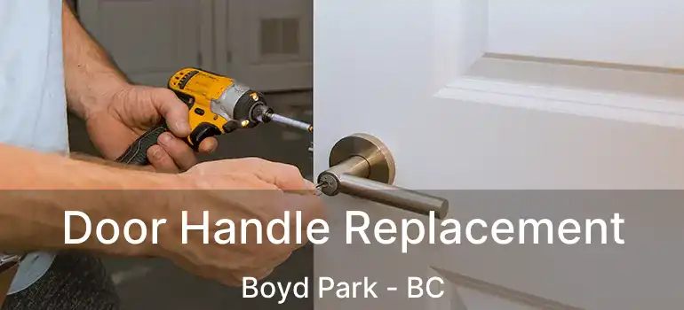  Door Handle Replacement Boyd Park - BC