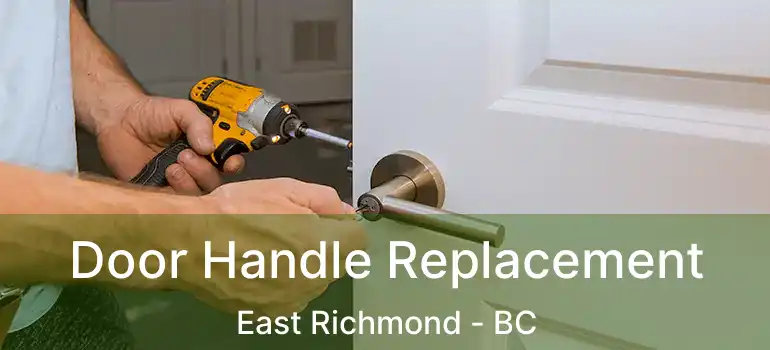  Door Handle Replacement East Richmond - BC