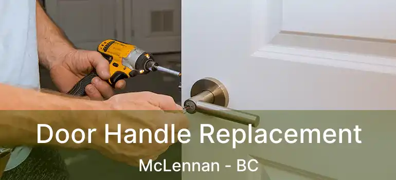  Door Handle Replacement McLennan - BC