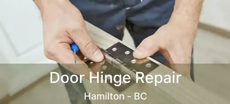  Door Hinge Repair Hamilton - BC