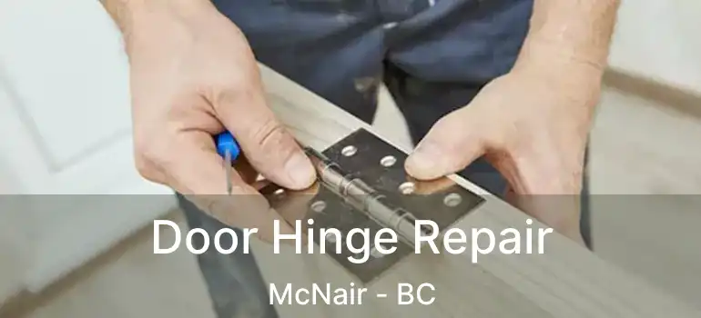  Door Hinge Repair McNair - BC
