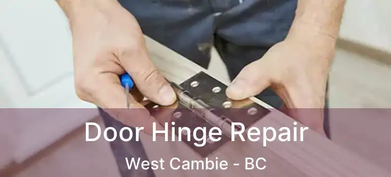  Door Hinge Repair West Cambie - BC