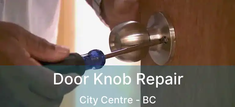 Door Knob Repair City Centre - BC
