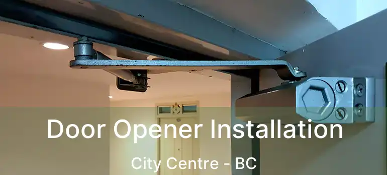  Door Opener Installation City Centre - BC