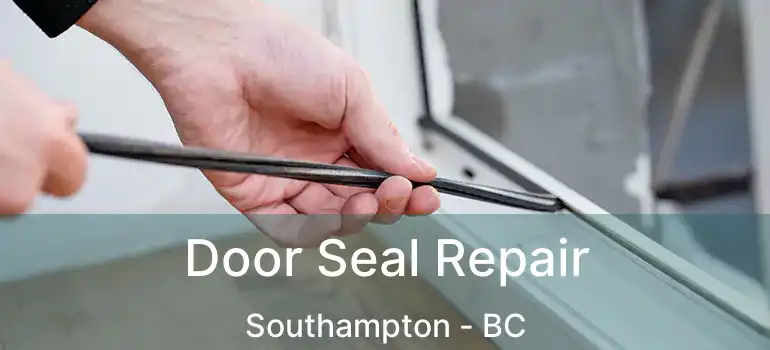  Door Seal Repair Southampton - BC
