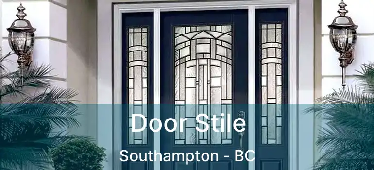  Door Stile Southampton - BC