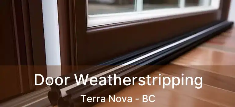  Door Weatherstripping Terra Nova - BC