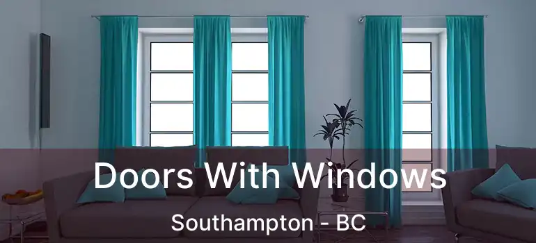  Doors With Windows Southampton - BC