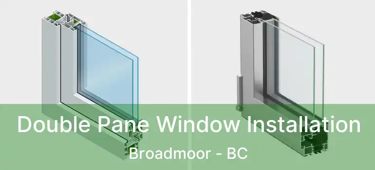  Double Pane Window Installation Broadmoor - BC