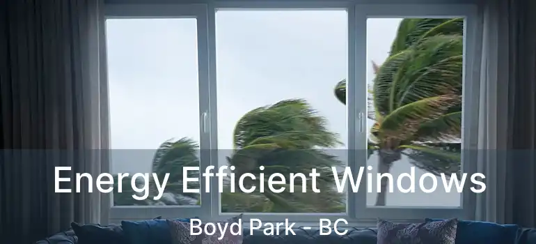  Energy Efficient Windows Boyd Park - BC