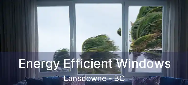  Energy Efficient Windows Lansdowne - BC