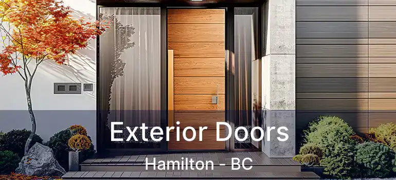  Exterior Doors Hamilton - BC
