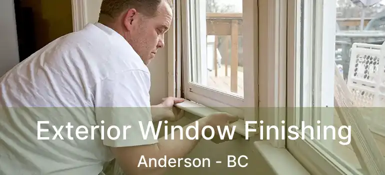  Exterior Window Finishing Anderson - BC