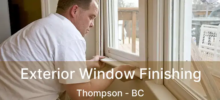  Exterior Window Finishing Thompson - BC