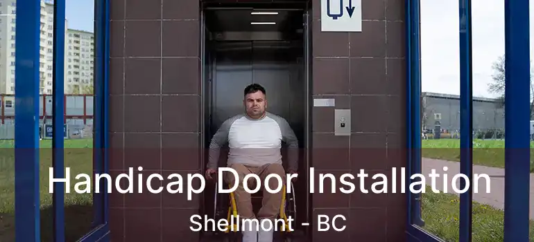  Handicap Door Installation Shellmont - BC