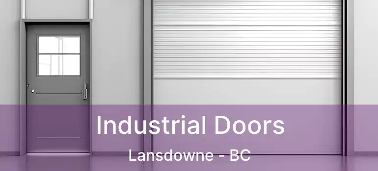  Industrial Doors Lansdowne - BC