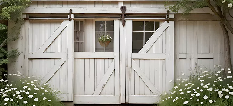 Rear Barn Door Repair in Richmond, BC