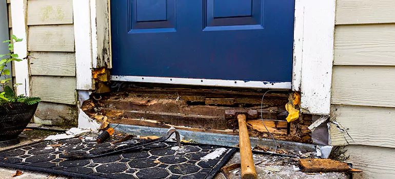 Broken Door Jamb Repair in Richmond, BC