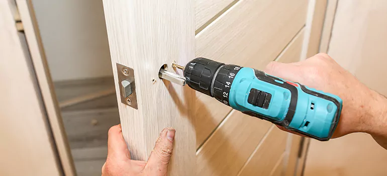 Old Door Knob Repair in Richmond, British Columbia