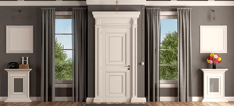 Removable Center Door Mullion in Richmond, British Columbia