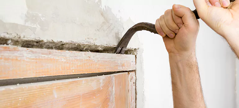 Wooden Garage Door Repair in Richmond, British Columbia